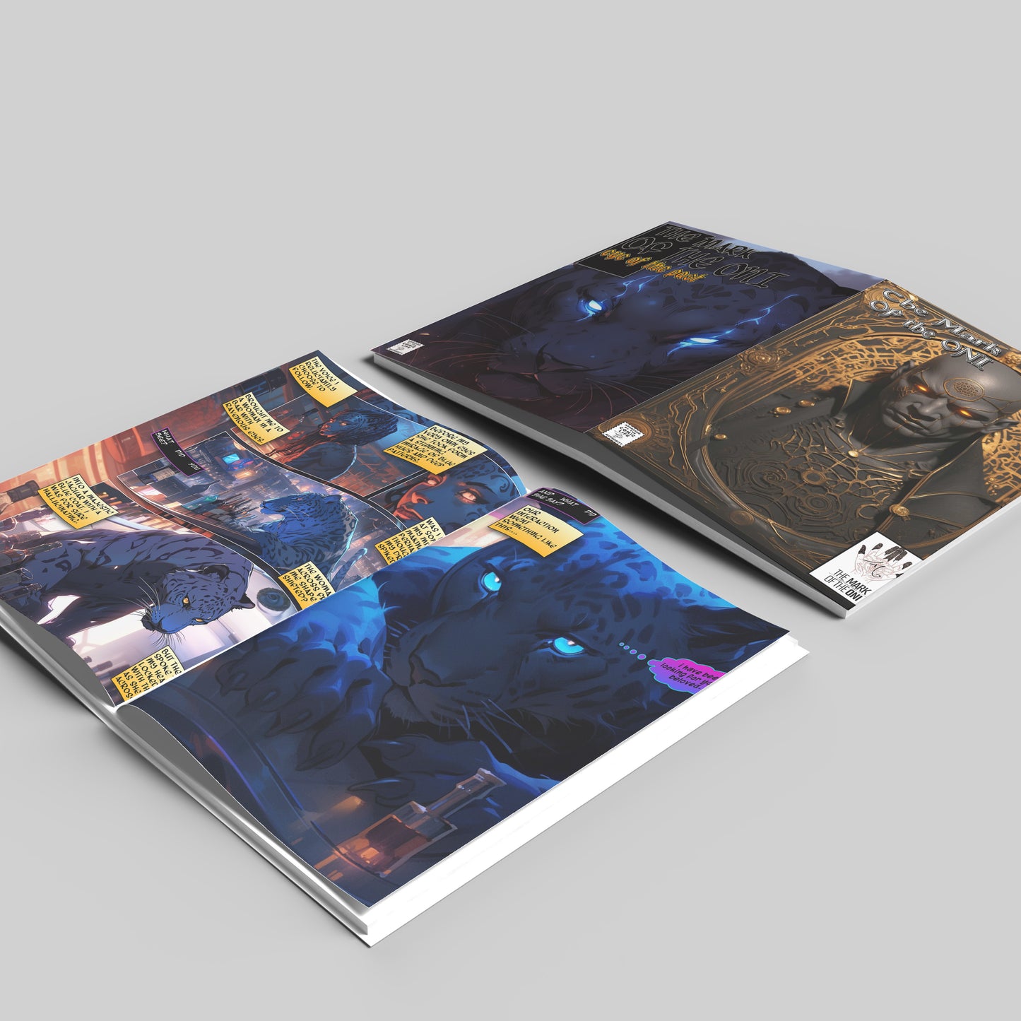 Mark of the Oni Graphic Novel Vol 1 & 2